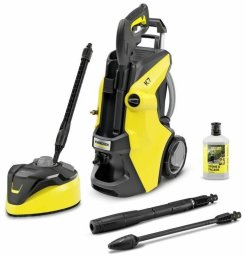 Kärcher high-pressure cleaner K 7 Power Flex Home (yellow/black, with dirt blaster and surface cleaner T 7)