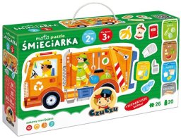 Levenya CzuCzu moto puzzle Śmieciarka 94010