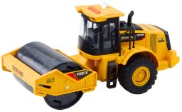 Walec Drogowy Obrotowy Skrętny Światła Dźwięki Żółty LEAN Toys