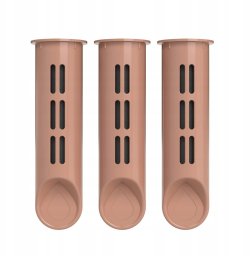 ZESTAW 3 filtry do butelki filtrującej Dafi SOFT i SOLID mocha mousse