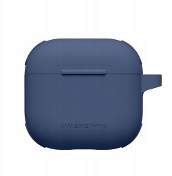 Etui AMAZINGTHING Omni Case do AirPods 4 - ciemnoniebieskie