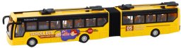 LeanToys Autobus Szkolny Trolejbus Przegubowy Zdalnie Sterowany RC 1:32 Żółty