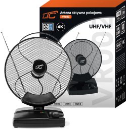 ANTENA AKTYWNA POKOJOWA TV TELEWIZJI NAZIEMNEJ FHD 4K LTE DVB-T2 MUX8