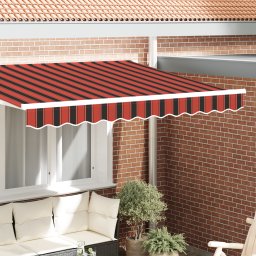 vidaXL Fasada markizy na ramę 3 m wielokolorowa 2.8x0.2 m