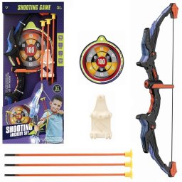 Łuk świecący ze strzałami