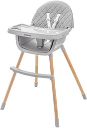 Krzesełko do karmienia Freja wooden dark grey