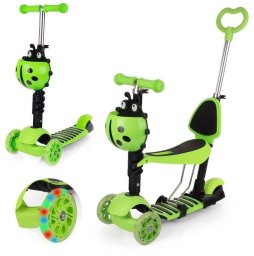 Hulajnoga dla dziecka z siodełkiem balansowa led