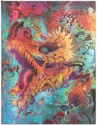 Notatnik w linie Humming Dragon midi