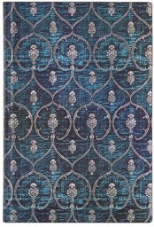 Notatnik w linie Blue Velvet mini
