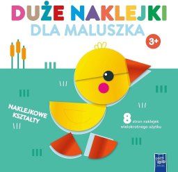 Duże naklejki dla maluszka 3+ Kaczuszka