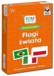 Kapitan Nauka EDUseria. Flagi świata. Gra karciana