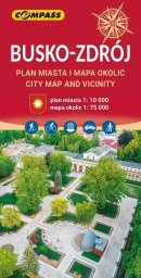Mapa - Busko Zdrój i okolice