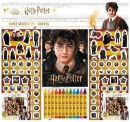 Zestaw do kolorowania i wyklejania Harry 500szt