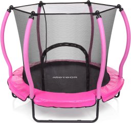 Trampolina ogrodowa Meteor TRP-70 z siatką wewnętrzną 4.5 FT 140 cm