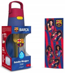 Dafi Butelka filtrująca SOLID FC Barcelona 0,5 l Barca kolor z wkładem