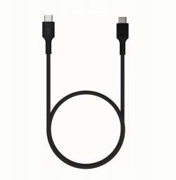 Kabel USB Green Cell USB-C - USB-C 2 m Czarny (KABGC100PS200PB)