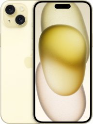 Smartfon Apple iPhone 15 Plus 5G 6/128GB Żółty (MU123ZD/A)