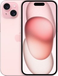 Smartfon Apple iPhone 15 5G 6/128GB Różowy (MTP13ZD/A)