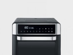 SEVERIN MINI PIEKARNIK Z FUNKCJĄ AIR FRYER, 12 AUTO. PROGRAMÓW, WYŚWIELACZ DOTYKOWY LED, TEMP. 40°C-220°C, 25 L ,2200W TO2077