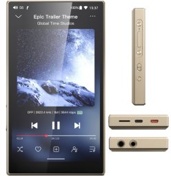 FiiO M21 - Titanium gold - Przenośny odtwarzacz audio