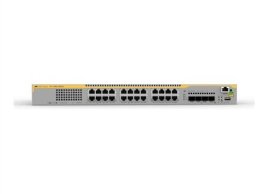10 Gigabit Layer 3 Stackable Switch, 24x 100M/1/2.5/5/10G, 4x SFP+ ports, EU Power Cord.