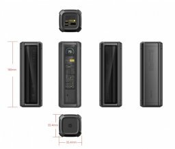 Xiaomi Power Bank | HyperCharge | 25000 mAh | Black
