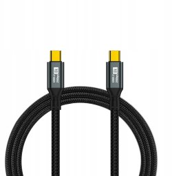 Kabel USB Bounn USB-C - USB-C 2 m Czarny (JL-8KC2220-2M)