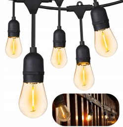 Girlanda Åwietlna 15 m 15xE27 220 V