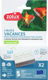 ZOLUX Pokarm wakacyjny dla ryb słodkowodnych, 14 dni nieobecności blok x 2