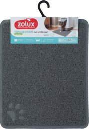 Zolux ZOLUX Wycieraczka pod kuwetę dla kota szara 37x45 cm