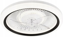 Wentylator Lamkur Lamkur Gemma 49908 plafon wentylator lampa sufitowa 1x37W LED 3000K 4000 lm biały