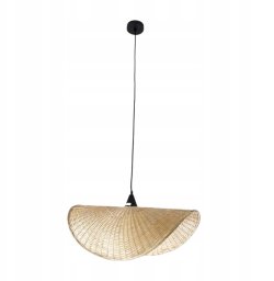Maxlight Koshi P0498 lampa wisząca zwis 1x60W E27 beżowa/czarna