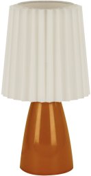 LAMPKA STOŁOWA MALMA 25W E14 POMARAŃCZOWA 04399