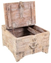 Antique Skrzynia teak