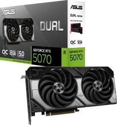 Karta graficzna Asus Dual GeForce RTX 5070 OC 12GB GDDR7 DLSS4 (DUAL-RTX5070-O12G)
