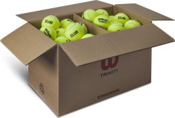 Piłka do tenisa ziemnego Wilson Triniti Club żółta WR8201501001  1 sztuka
