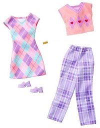 Mattel Barbie ubranka + akcesoria 2-pak HYV06