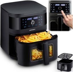 Frytkownica beztłuszczowa Berdsen Frytkownica beztłuszczowa Air fryer BD-661 czarna
