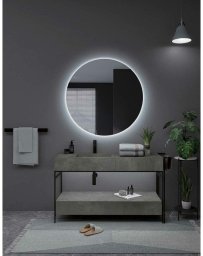 Lustro łazienkowe z oświetleniem LED Ledimex OPOR001-100 Lustro