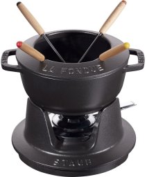 STAUB Zestaw do fondue 16 cm, czarny