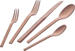 ZWILLING MINIMALE 30-częściowy zestaw sztućców matowych - Różowe złoto