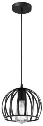Lampa sufitowa metalowa loft klosz wisząca AT4-1SZ-Black