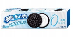 Oreo Thin 0 Sugar, cienkie kakaowe ciasteczka bez cukru 97g