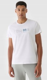 Męska koszulka bawełniana 4F M2482 casualowy T-SHIRT sportowy R. XXL