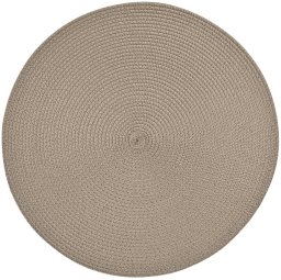 Mata dekoracyjna 38 cm Round 81363 Latte