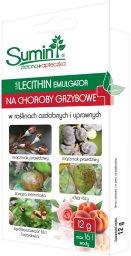 Sum Lecithin 12 g Zwalcza Choroby Drzew, Krzewów Ozdobnych, Róż, Tui, Roślin Ozdobnych oraz Warzyw