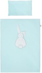 Pościel 100x135 Tuptuś turkus 2 cz.