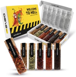 ZESTAW PRZYPRAW "WELCOME TO HELL" 6X60ML