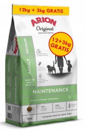 ARION Original Maintenance Adult Large 12kg + 3kg