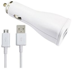 ŁADOWARKA SAMOCHODOWA SAMSUNG EP-LN920 2xUSB EP-DN930CWE BIAŁY